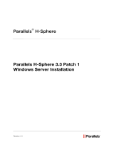 Parallels H-Sphere 3.3 Installation guide