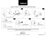 Jabra UC Voice 550 MS Mono Owner's manual
