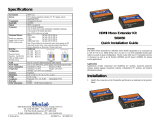 MuxLabHDMI Extender Kit Plus, HDBT, UHD-4K