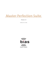 BIAS Master Perfection Suite 1.0 User guide