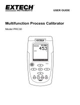 Extech Instruments PRC30 User manual