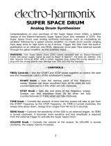 Electro Harmonix Super Space Drum User manual