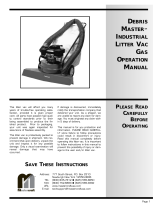 Debrismaster MCDG30-BR65.5 Owner's manual