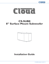 Cloud CS-SUB8 User manual