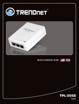 Trendnet TPL-305E Quick Installation Guide