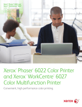 Xerox 6022/NI User manual