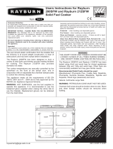 AGA Rayburn 200 Series 200SFW & 212SFW Owner's manual