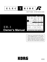 Korg ELECTRIBE-R Owner's manual