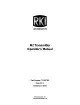 RKI Instruments M2 Series 71-0302RK Owner's manual