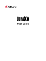 KYOCERA DuraXA User manual