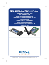 Trendnet TEW-401PCplus Owner's manual