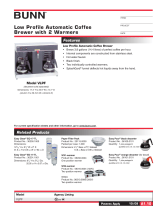 Bunn-O-Matic VLPF Datasheet