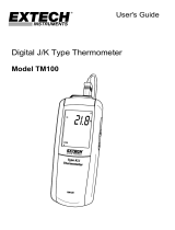 Extech Instruments TM100 User manual