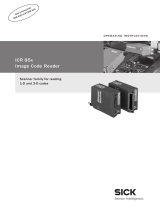 SICK ICR85x Image Code Reader Operating instructions