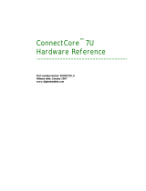 Digi ConnectCore 7U Module w/16MB SDRAM User manual