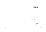 Sangean WFR-1 User manual