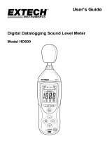 Extech Instruments HD600 User manual