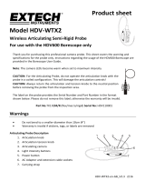 FLIR Extech HDV-WTX2 User manual