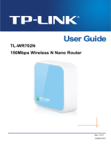 TP-LINK TL-WR702N User manual