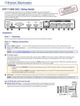 Extron electronics DTP T USW 233 User manual