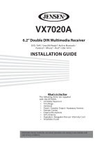 ASA Electronics VX7020A Installation guide