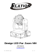 Elation Design LED Par Zoom MH User manual