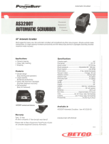 BETCO AS3200T Owner's manual