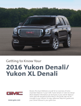 GMC 2016 Yukon XL User guide
