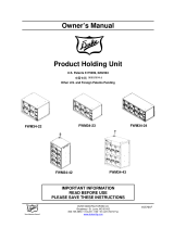 Duke Manufacturing FWM34-22 (ICC) Operating instructions