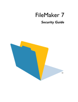 Claris FileMaker Pro 7 User guide