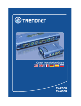 Trendnet TK-400K Quick Installation Guide