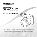 Olympus SP-820 UZ User manual