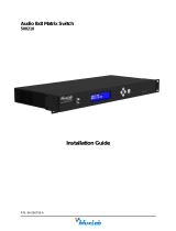 MuxLab8 x 8 Cat 5e/6 Line Level Audio Matrix Switch