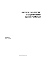 RKI Instruments 65-2510RK Owner's manual