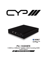 CYP PU-1H2HBTE User manual