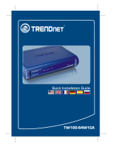 Trendnet TW100-S4W1CA User manual