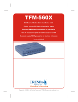 Trendnet TFM-560X Installation guide