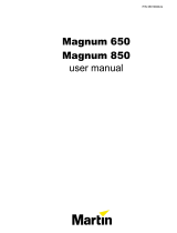 Martin Magnum 850 User manual