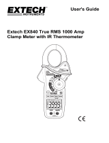 Extech Instruments EX840 User manual
