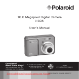 Polaroid I1035 - Digital Camera - Compact User manual
