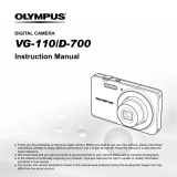Olympus VG-110 User manual