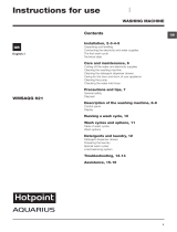 Hotpoint WMSAQG 621P UK Owner's manual