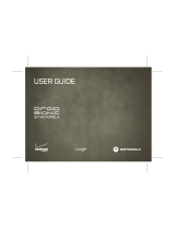 Motorola Droid Bionic Verizon Wireless User guide
