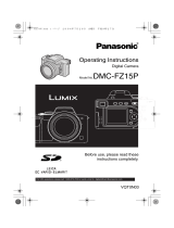 Panasonic DMC-FZ15P User manual
