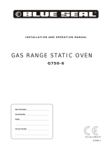 Blue Seal G750-6-N (N_CM603) Owner's manual