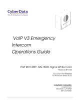 CyberData 011209 Operations Guide