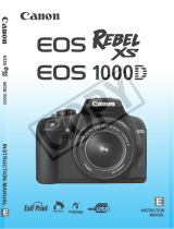 Canon EOS 1000D User manual