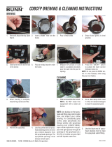 Bunn-O-Matic CDBCFP Operating instructions