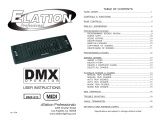 ADJ DMX Operator I User manual
