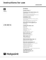 Hotpoint LTB 4M116 UK User guide